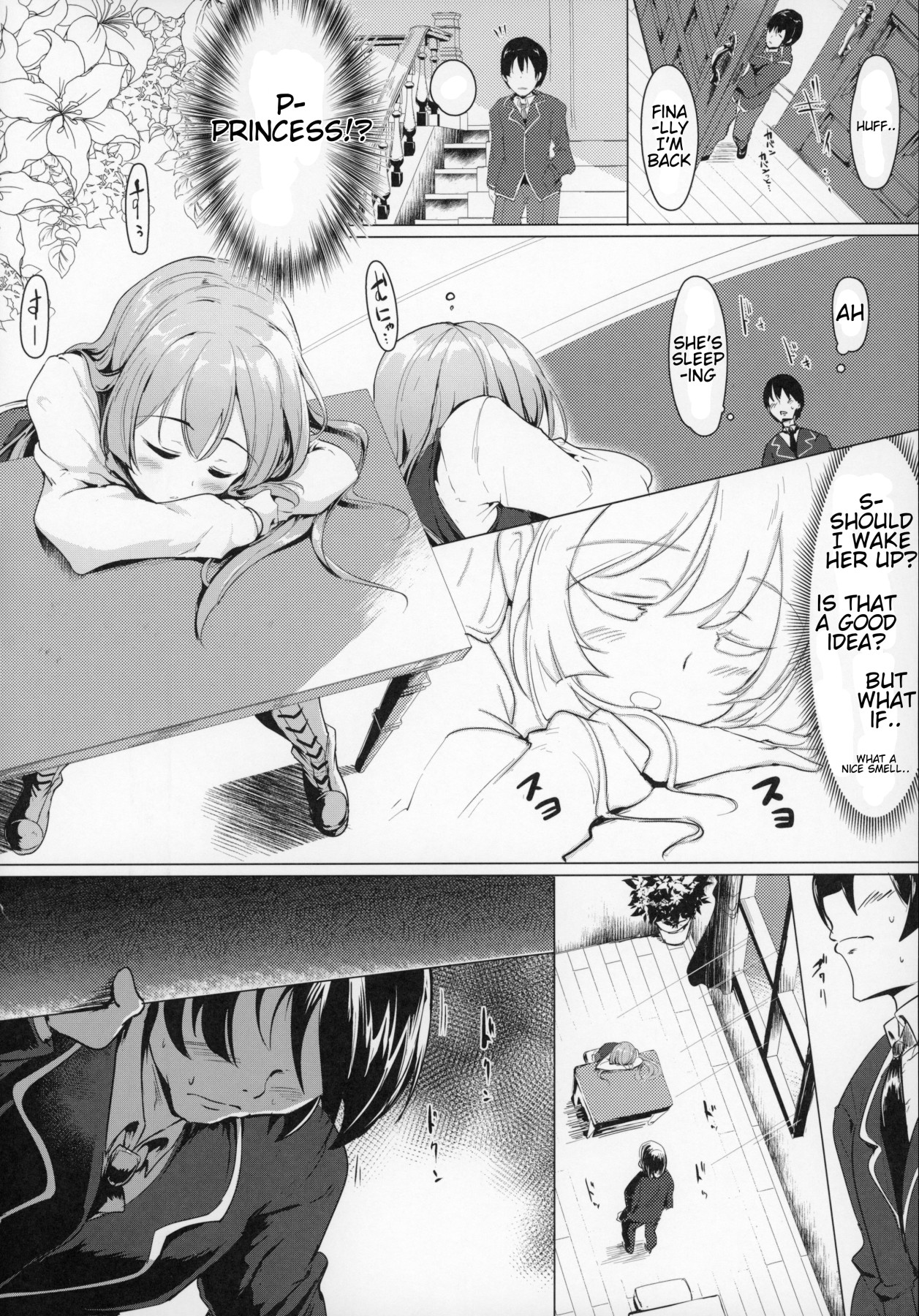 Hentai Manga Comic-Manaria There's No Way There'd Be a Lewd Event at Manaria Academy With The Kingdom's Princess-Read-7